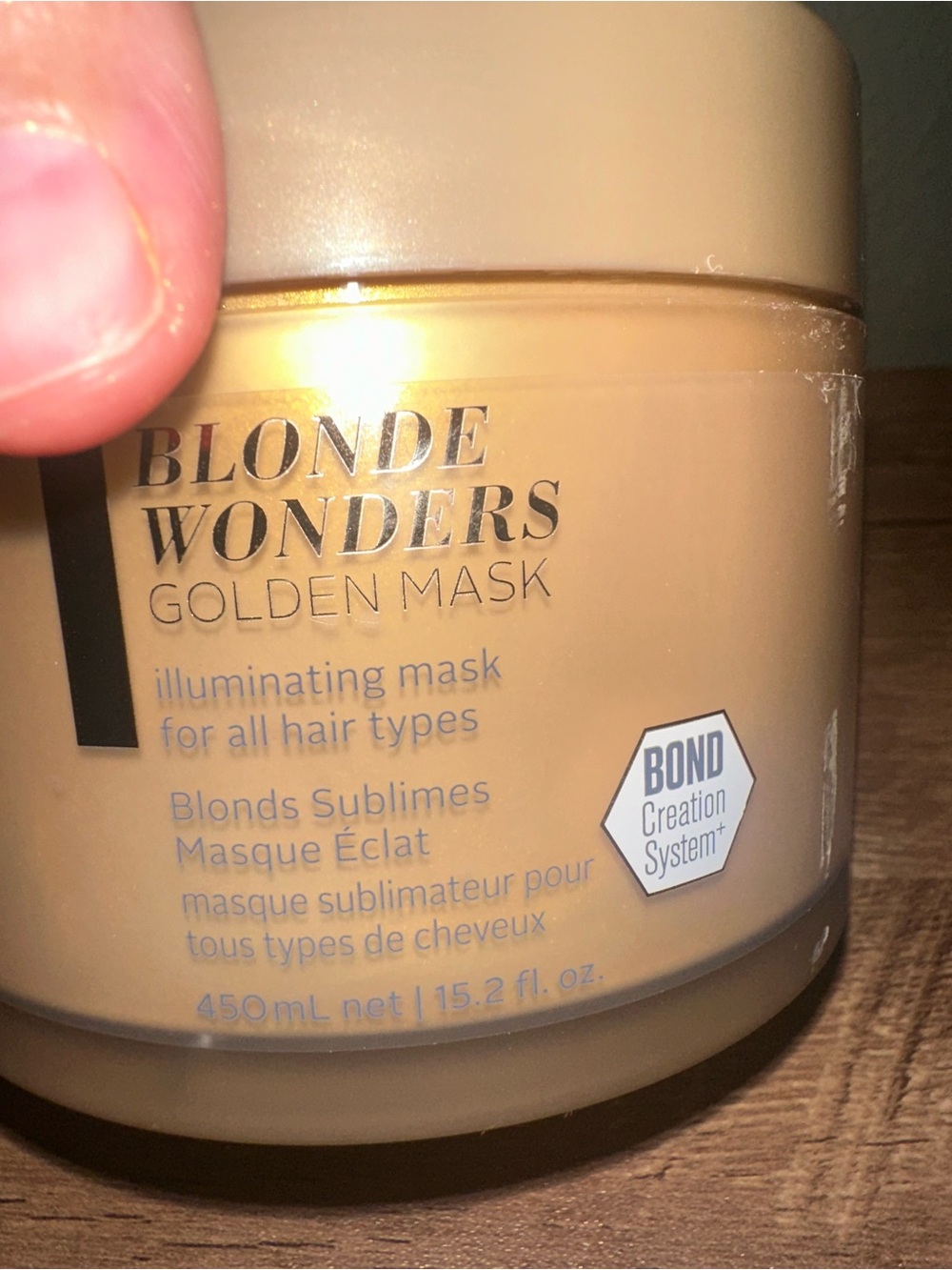 Blondeme Wonder Golden Mask Hair Treatment - Beige - Picture 3 of 3